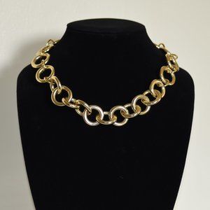 JCrew Gold Chain Statement Necklace | Brand New Condition